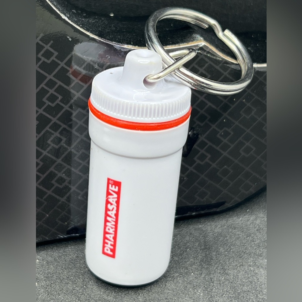 ⭐️ 10-4-10 - Keychain - Pill Bottle